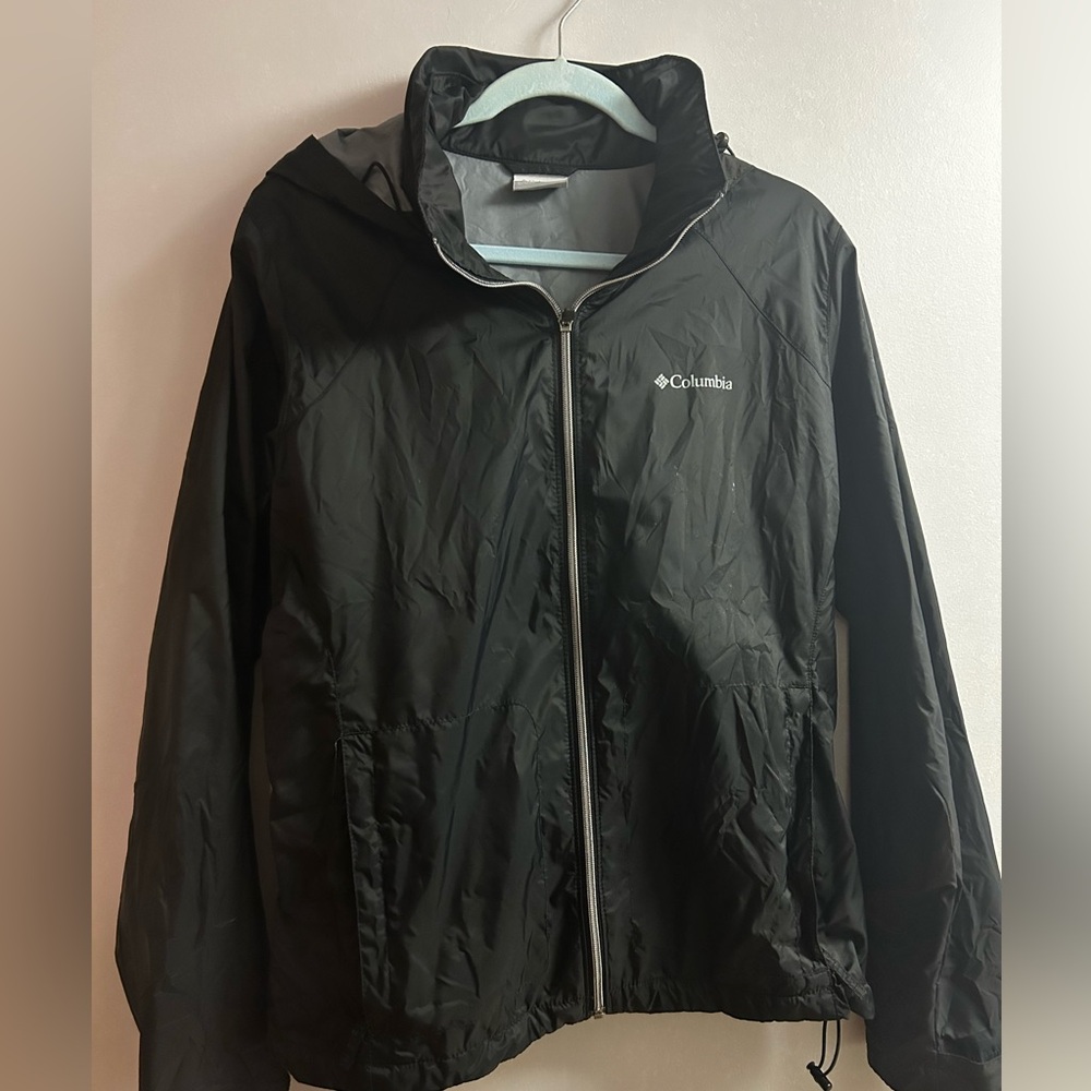 Women’s Columbia XL windbreaker black